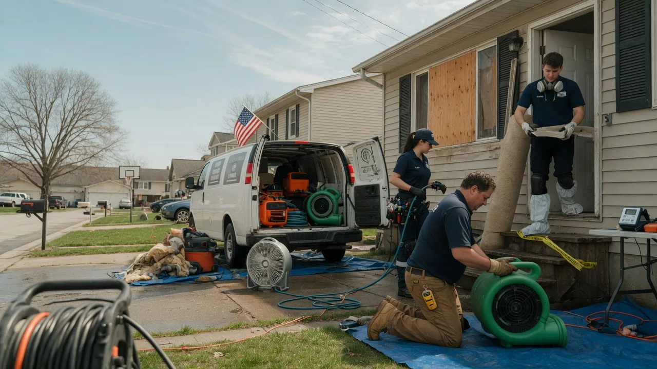 Water Damage Restoration in Marion, IN near me